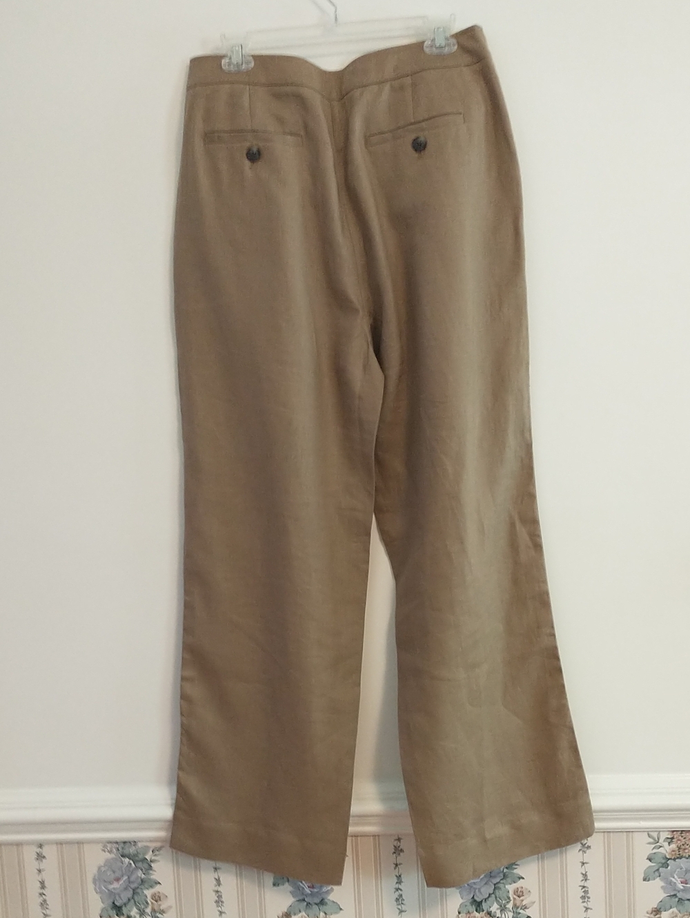 Banana Republic High-Rise 100% Linen Pleated Pant Size 10 - Picture 2 of 6